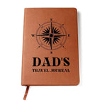 Gift for Dad Travel Leather Journal