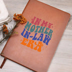 Gift for Mother-in-law Graphic Leather Journal Retro I'm in My Mother-in-law Era