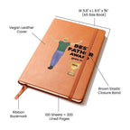 Dad Best Father Award Personalized Graphic Leather Journal