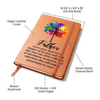 Gift for Father - Every Story Deserves a Chapter Leather Journal