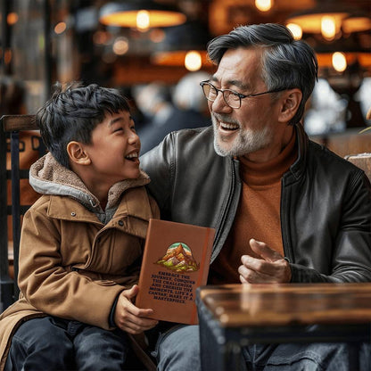 Embrace the Journey Leather Journal - Mallard Moon Gift Shop