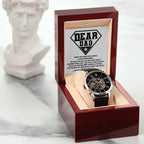 Dear Dad, You are my Hero Men's Openwork Watch