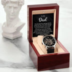 Dad The First Hand I Held Men's Openwork Watch with Gift Box