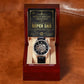 Dad Gift -Super Dad Certificate Men's Openwork Watch with Gift Box - Mallard Moon Gift Shop
