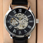 Gift for Son - You are the Junior Version of Me - Men's Openwork Watch Birthday, Wedding, Christmas Holiday