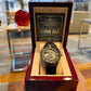 Dad Gift -Super Dad Certificate Men's Openwork Watch with Gift Box - Mallard Moon Gift Shop