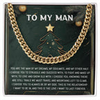 Gift for My Man - My Soulmate - Cuban Link Chain Necklace
