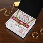 Nice List - Santa Claus - Cuban Link Chain Necklace