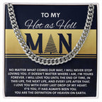 Gift for My Man - Heaven On Earth - Cuban Link Chain Necklace