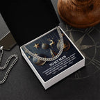 Gift for My Man - Every Beat - Cuban Link Chain Necklace