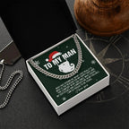 Gift for My Man - To Be Yours - Cuban Link Chain Necklace
