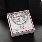 Naughty List Naughty Behavior - Cuban Link Chain Necklace