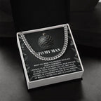 Gift for My Man - Naughty Lover - Cuban Link Chain Necklace