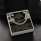 Gift for My Man - Christmas Voucher - Cuban Link Chain Necklace