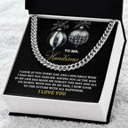 Gift for My Man - Future of Happiness - Cuban Chain Link Necklace