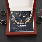 Gift for My Man - Every Beat - Cuban Link Chain Necklace