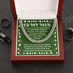 Holiday Gift for Your Man - Dealing with My Attitude and Mood Swings Cuban Chain Link Necklace