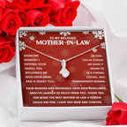 Gift for Mother-in-law - You Wisdom and Experience - Alluring Beauty Pendant Necklace