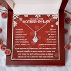Gift for Mother-in-law - You Wisdom and Experience - Alluring Beauty Pendant Necklace