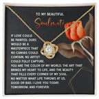 Romantic Gift for Soulmate, Wife or Girlfriend - Valentine's Day, Anniversary, or Birthday - Masterpiece Love Knot Pendant Necklace Soulmate