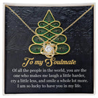 Gift for Soulmate - In My Life - Love Knot Pendant Necklace