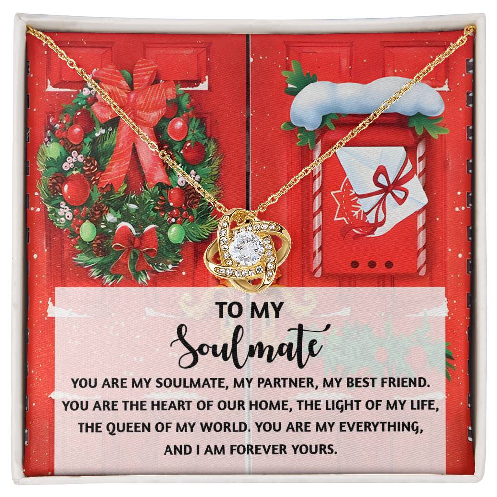 Gift for Soulmate - Our Home - Love Knot Pendant Necklace - Mallard Moon Gift Shop