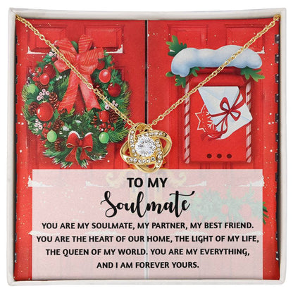 Gift for Soulmate - Our Home - Love Knot Pendant Necklace - Mallard Moon Gift Shop