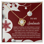 Gift for Soulmate - Holiday Giving - Love Knot Pendant Necklace