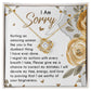 Apology Gift for Girlfriend, Wife, Soulmate - Sorry, Amazing Woman - Love Knot Pendant Necklace - Mallard Moon Gift Shop