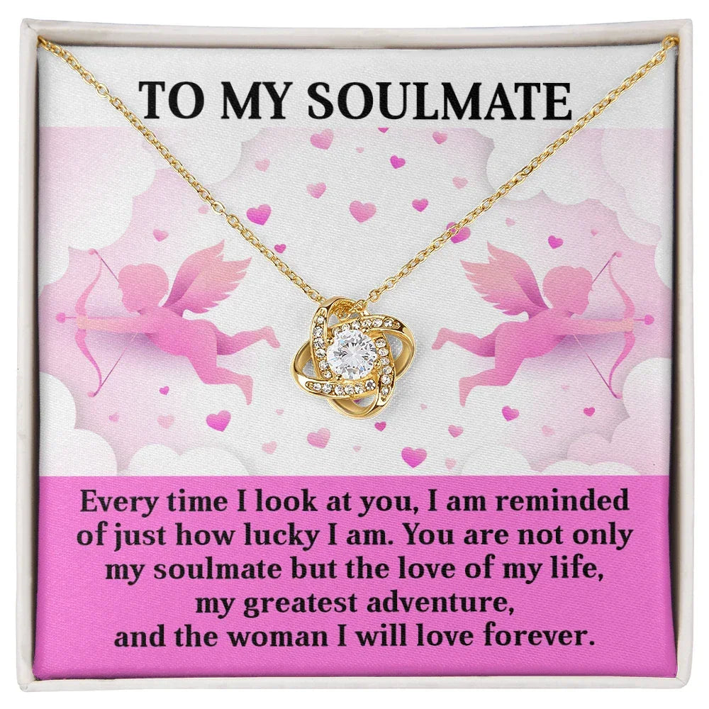 Romantic Soulmate Love Knot Necklace – Celebrate Your Greatest Adventure Together
