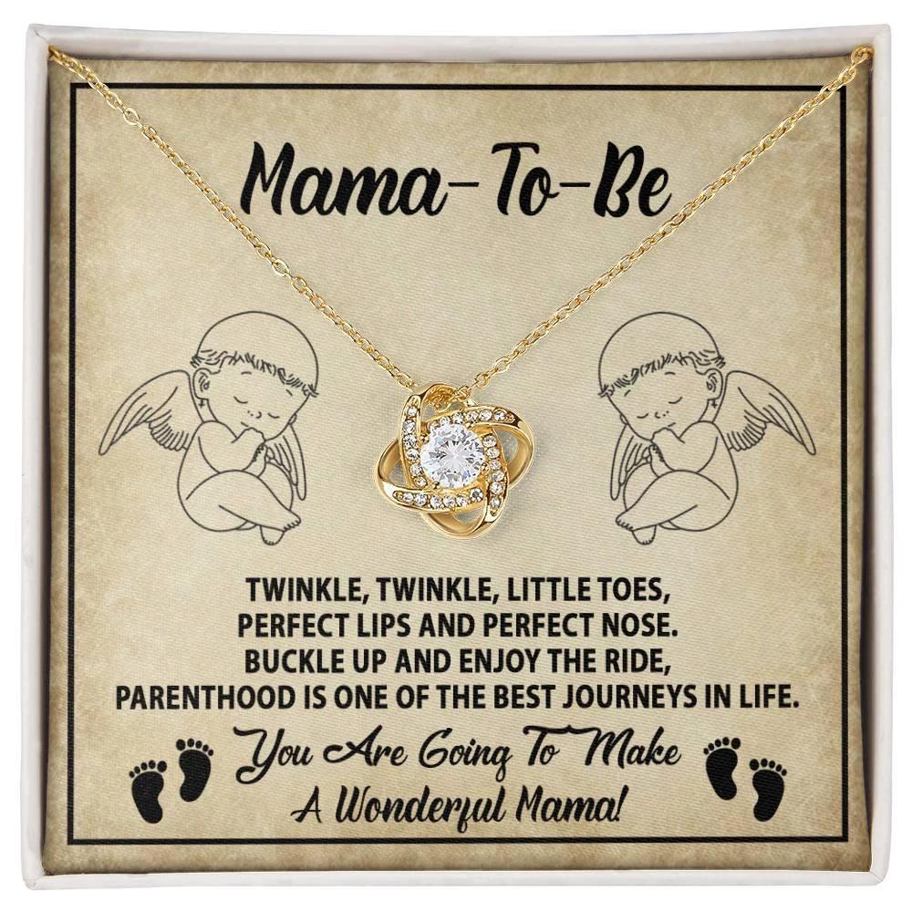 Mama To Be-Enjoy The Ride - Love Knot Necklace