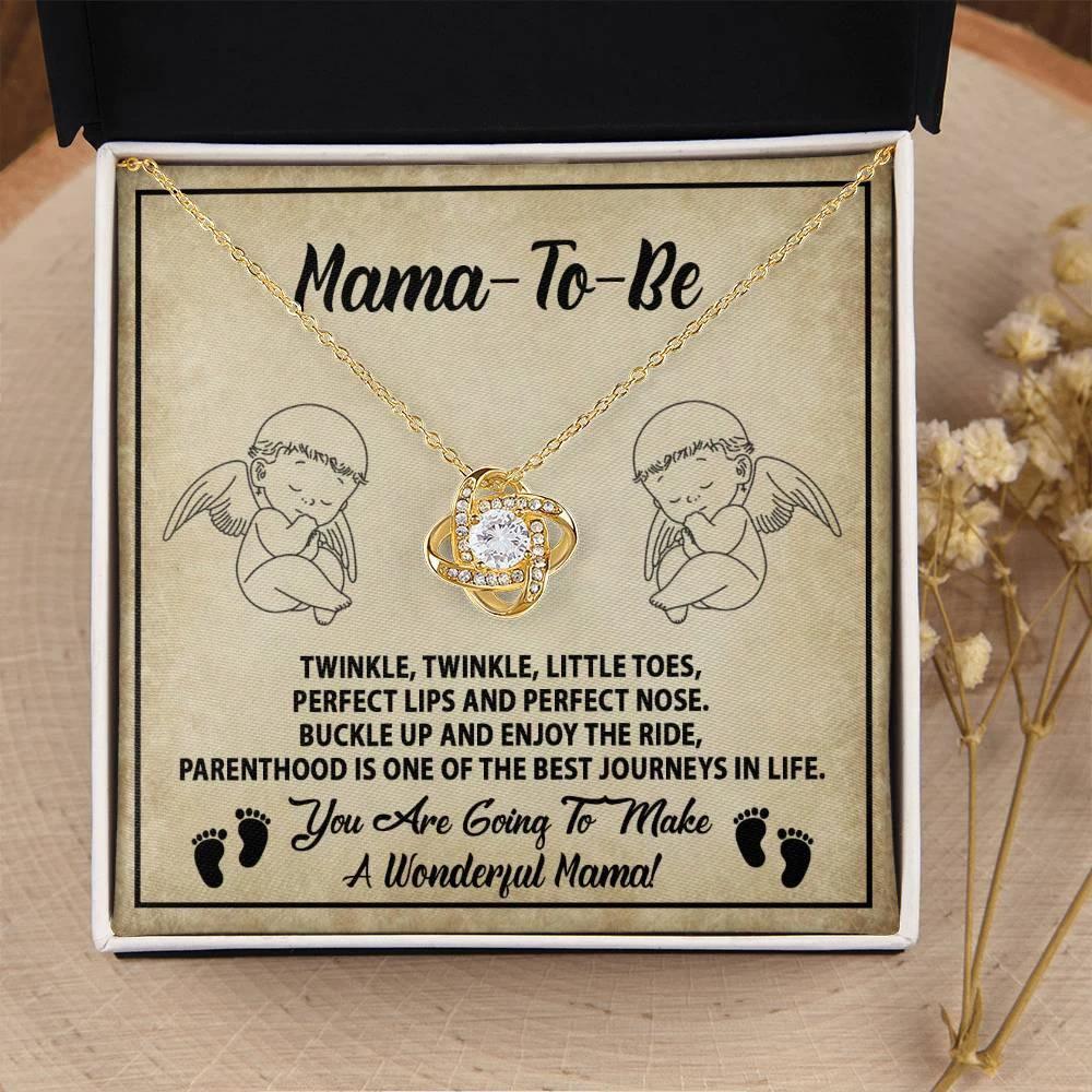 Mama To Be-Enjoy The Ride - Love Knot Necklace