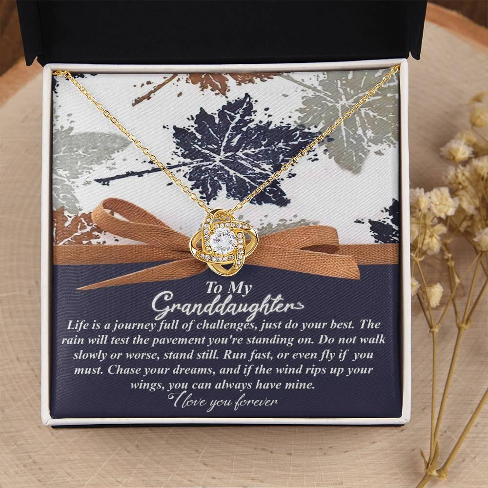 Gift for Granddaughter - Have Mine - Love Knot Pendant Necklace - Mallard Moon Gift Shop