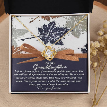 Gift for Granddaughter - Have Mine - Love Knot Pendant Necklace - Mallard Moon Gift Shop