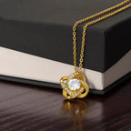 Gift for Soulmate - Knight in Shining Armor - Love Knot Necklace