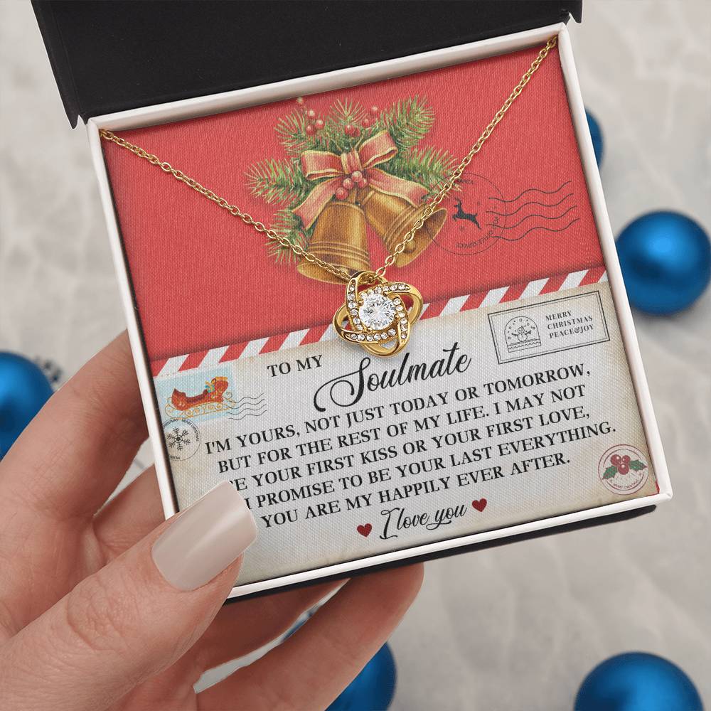 Gift for Soulmate - Happily Ever After - Love Knot Pendant Necklace - Mallard Moon Gift Shop