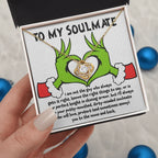 Gift for Soulmate - Knight in Shining Armor - Love Knot Necklace