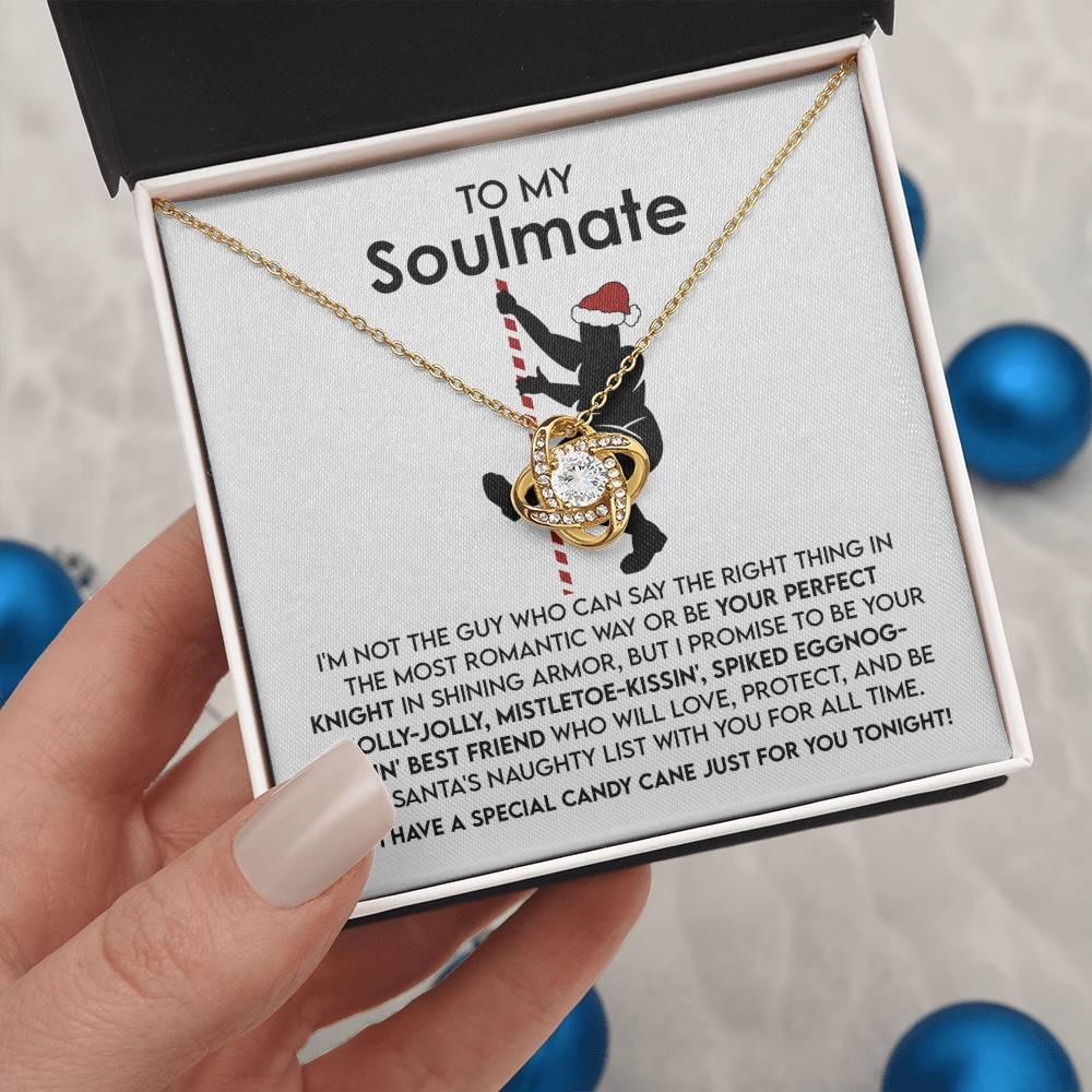 Gift for Soulmate - For All Time - Love Knot Pendant Necklace - Mallard Moon Gift Shop