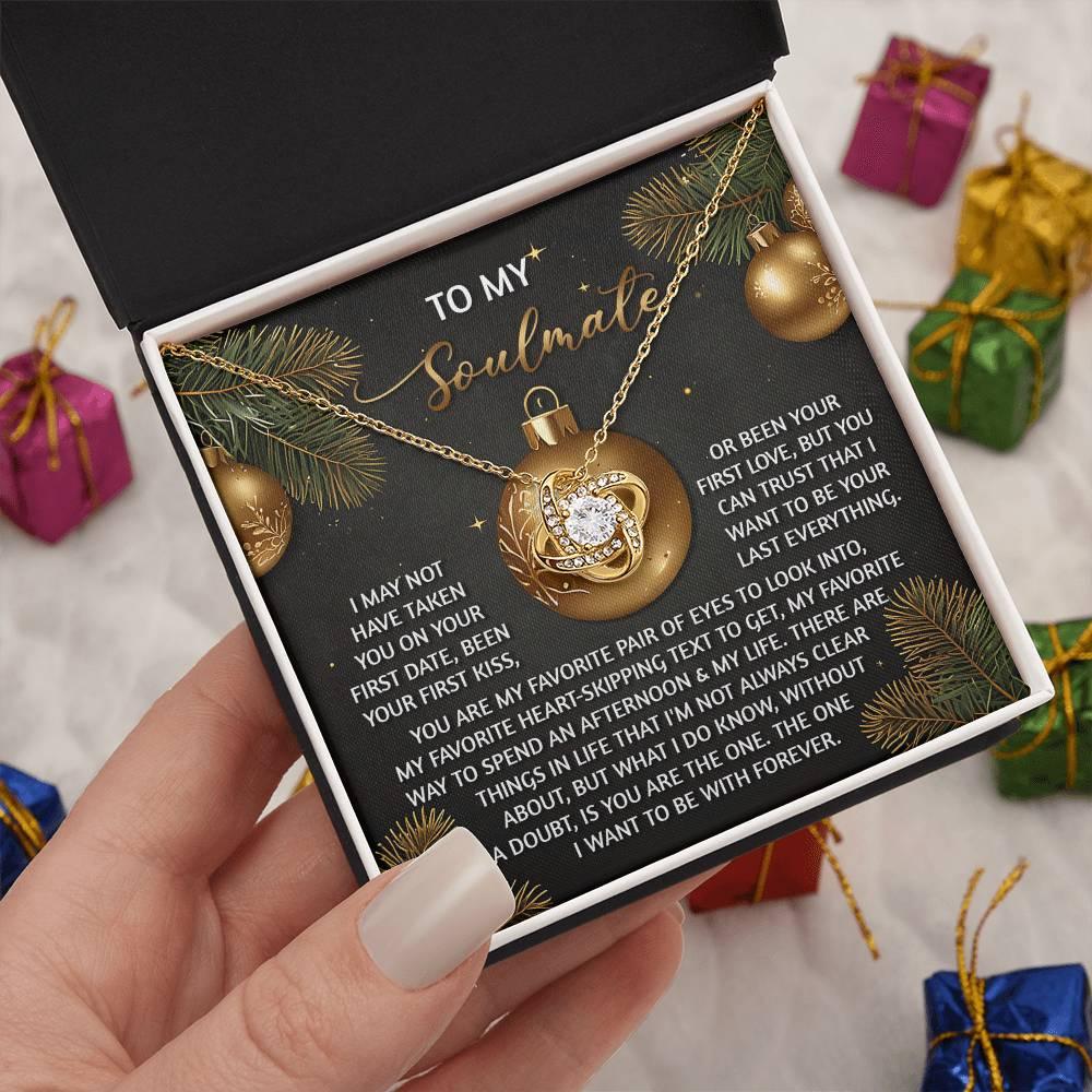 Gift for Soulmate - Without A Doubt - Love Knot Pendant Necklace - Mallard Moon Gift Shop