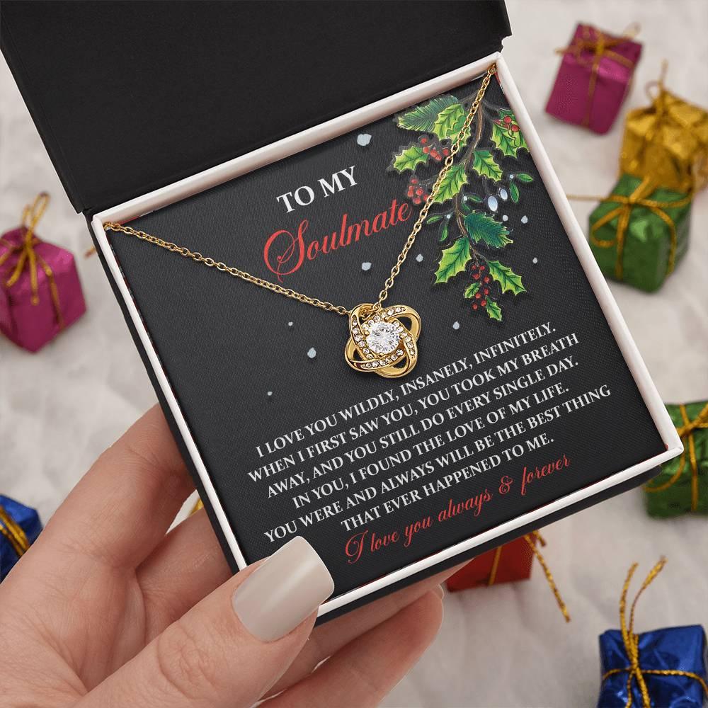 Gift for Soulmate - You Still Do - Love Knot Pendant Necklace - Mallard Moon Gift Shop