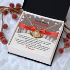 Gift for Granddaughter - Most Memorable Parts of My Life Story - Love Knot Pendant Necklace