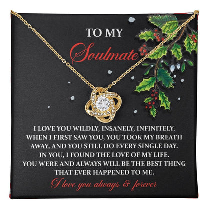 Gift for Soulmate - You Still Do - Love Knot Pendant Necklace - Mallard Moon Gift Shop