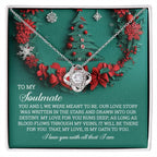 Gift for Soulmate - Love Story - Love Knot Pendant Necklace