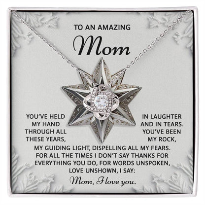 Gift for Mom - Love Unshown - Love Knot Pendant Necklace - Mallard Moon Gift Shop