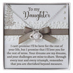 Gift for Daughter - Mine To Share - Love Knot Pendant Necklace