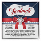 Gift for Soulmate - Have Each Other - Love Knot Pendant Necklace