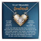 Gift for Soulmate - In My Life - Love Knot Pendant Necklace