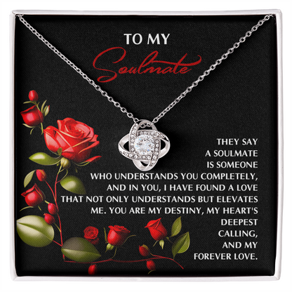 Soulmate Love Knot Necklace – A Timeless Gift for Your Forever Love - Mallard Moon Gift Shop