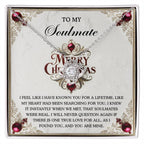 Gift for Soulmate - I Found You - Love Knot Pendant Necklace