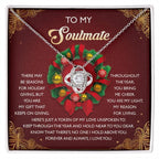 Gift for Soulmate - Bring Me Cheer - Love Knot Pendant Necklace
